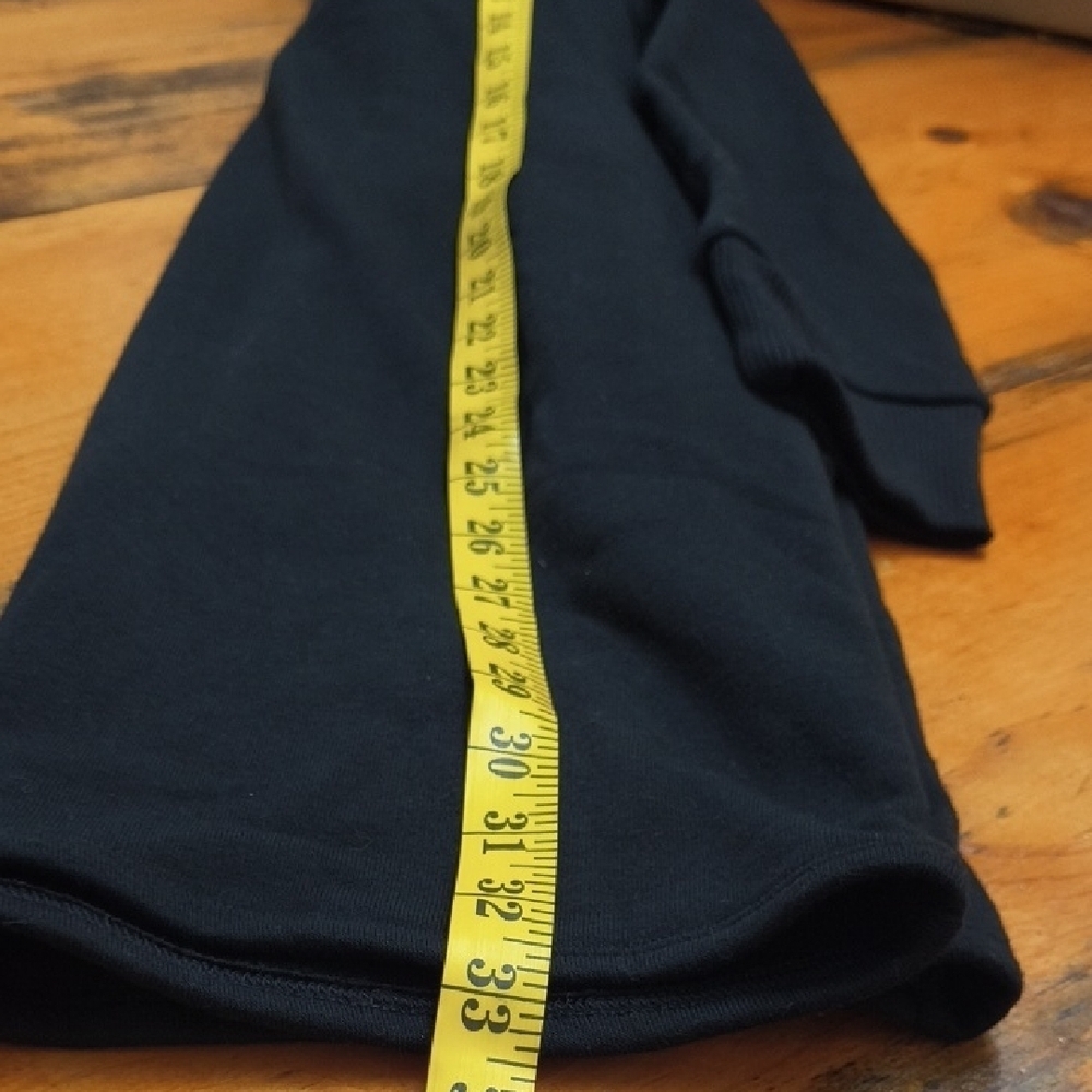 Express Black Long Sleeve Sweater Dress Balloon Sleeve Contemporary Y2k - Picture 12 of 12